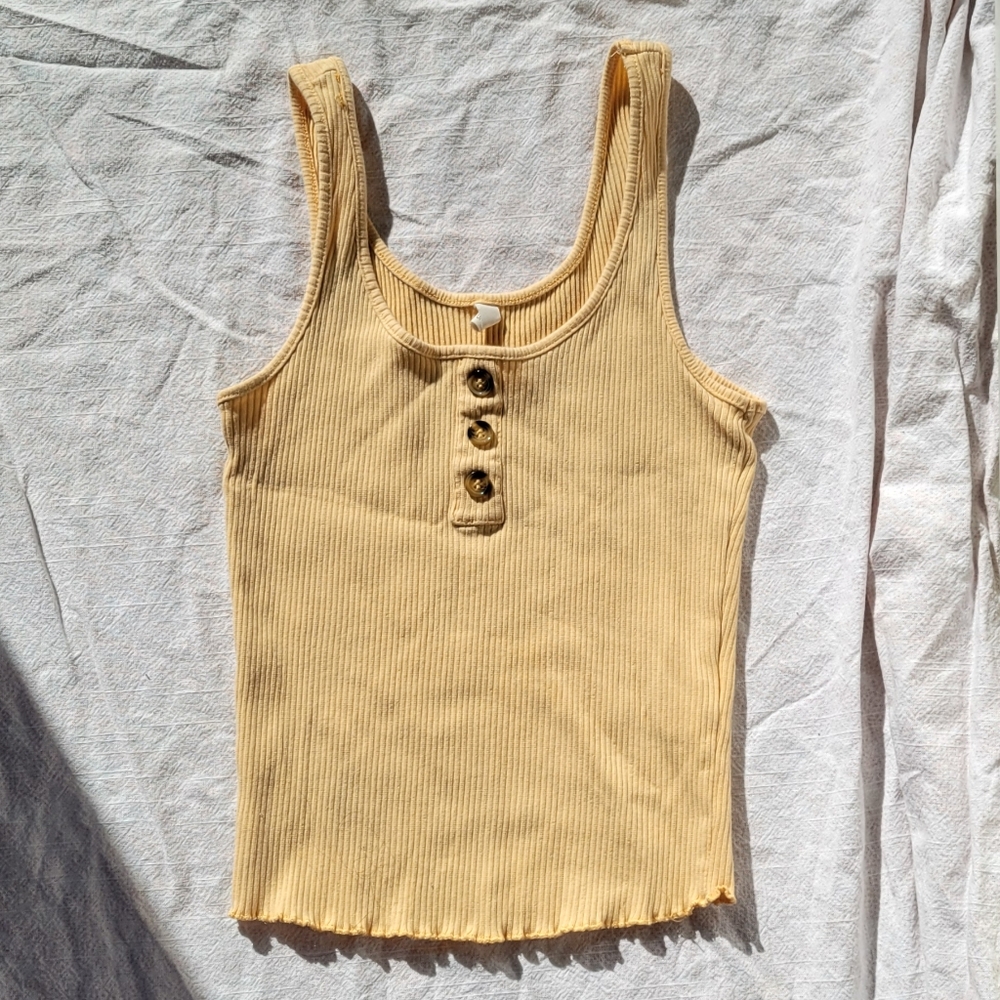 DF Young Yellow Tube Top